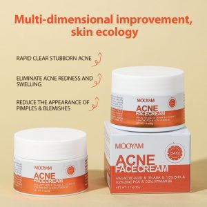 Salicylic acid repair and acne cream to lighten acne scars and eliminate acne scars