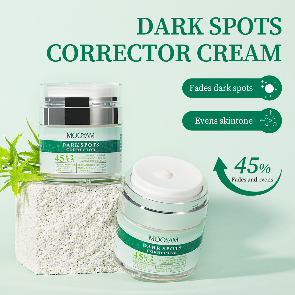 Dark Spot Correcting Cream | Fades Pigment & Melanin, Refines, Brightens, Whitens & Hydrates Skin