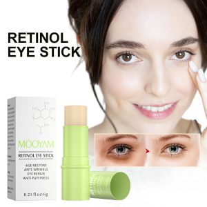 Retinol Eye Cream Stick Anti Wrinkle Stick Little Green Stick Cross border Anti Wrinkle Eye Cream Wrinkle Removal and Firming Eye Care Cream