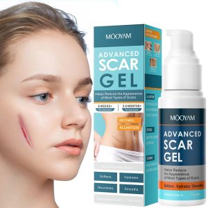 Scar gel for body lines, cesarean section, scar cream for reducing pockmarks, pits, and prints, post operation repair gel
